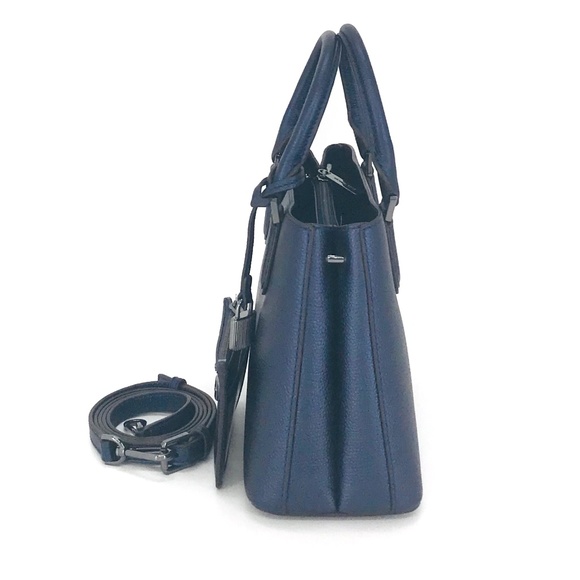 Michael Kors Adele Messenger Midnight Bag TZ Pouch - Picture 3 of 8